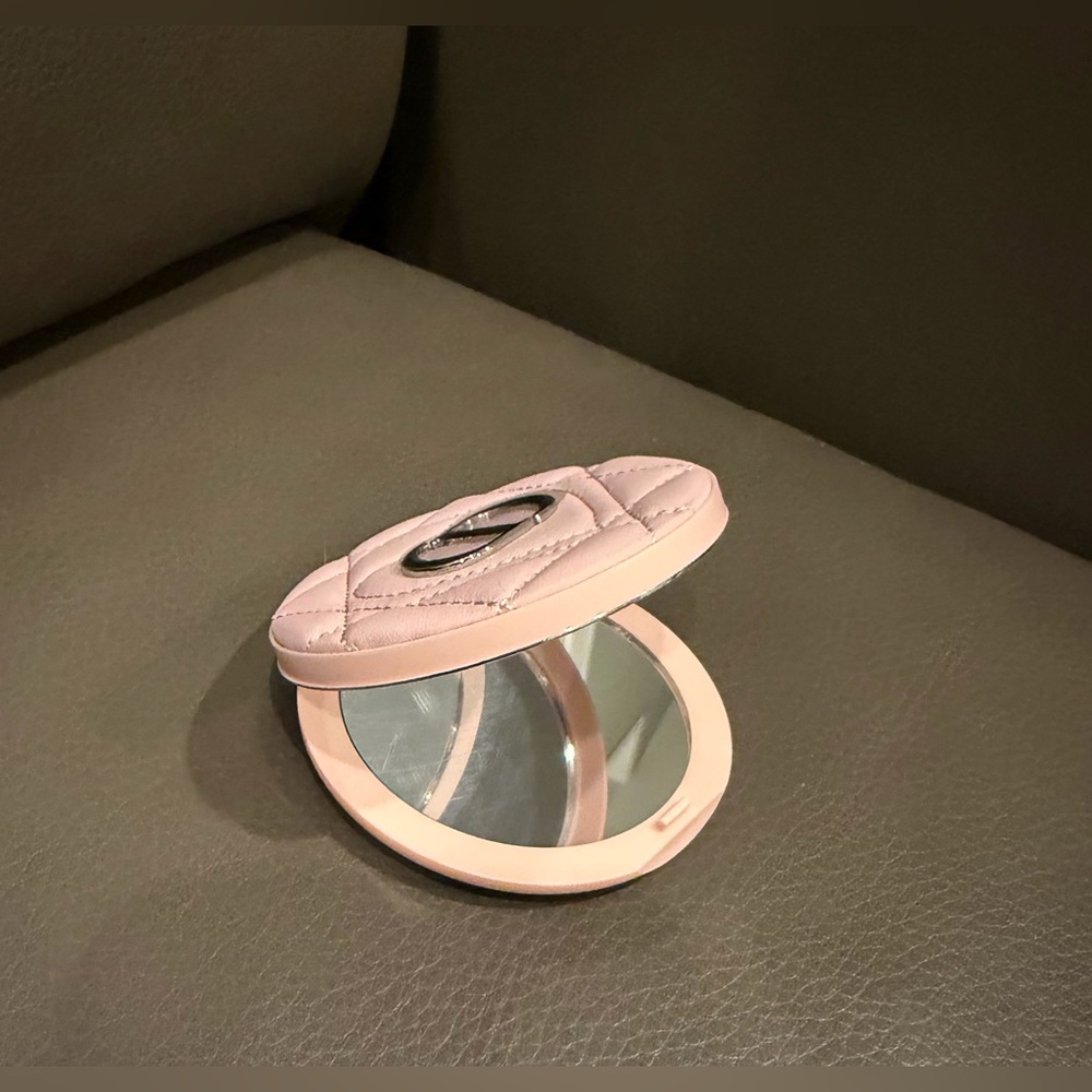 Dior Pink Quilted Mirror - Picture 4 of 6